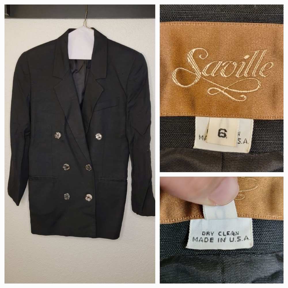 Vintage Black Blazer